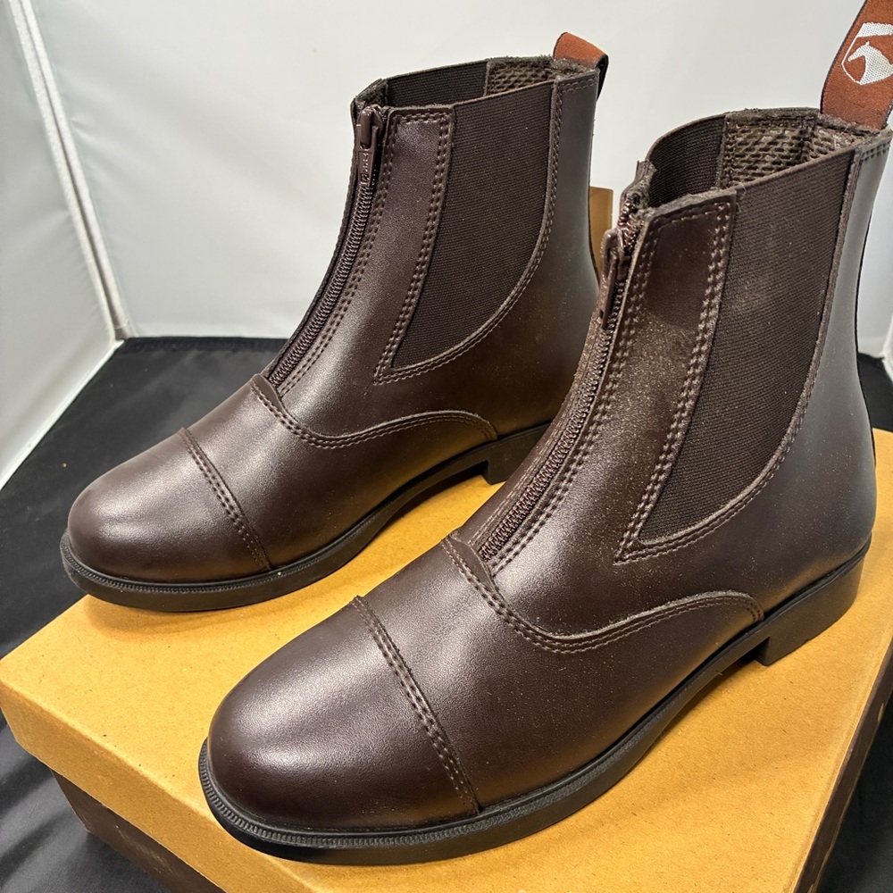 Requisite Darwen Jodhpur Horse Riding Boots, Womens Boots US Size 7, Brown, New